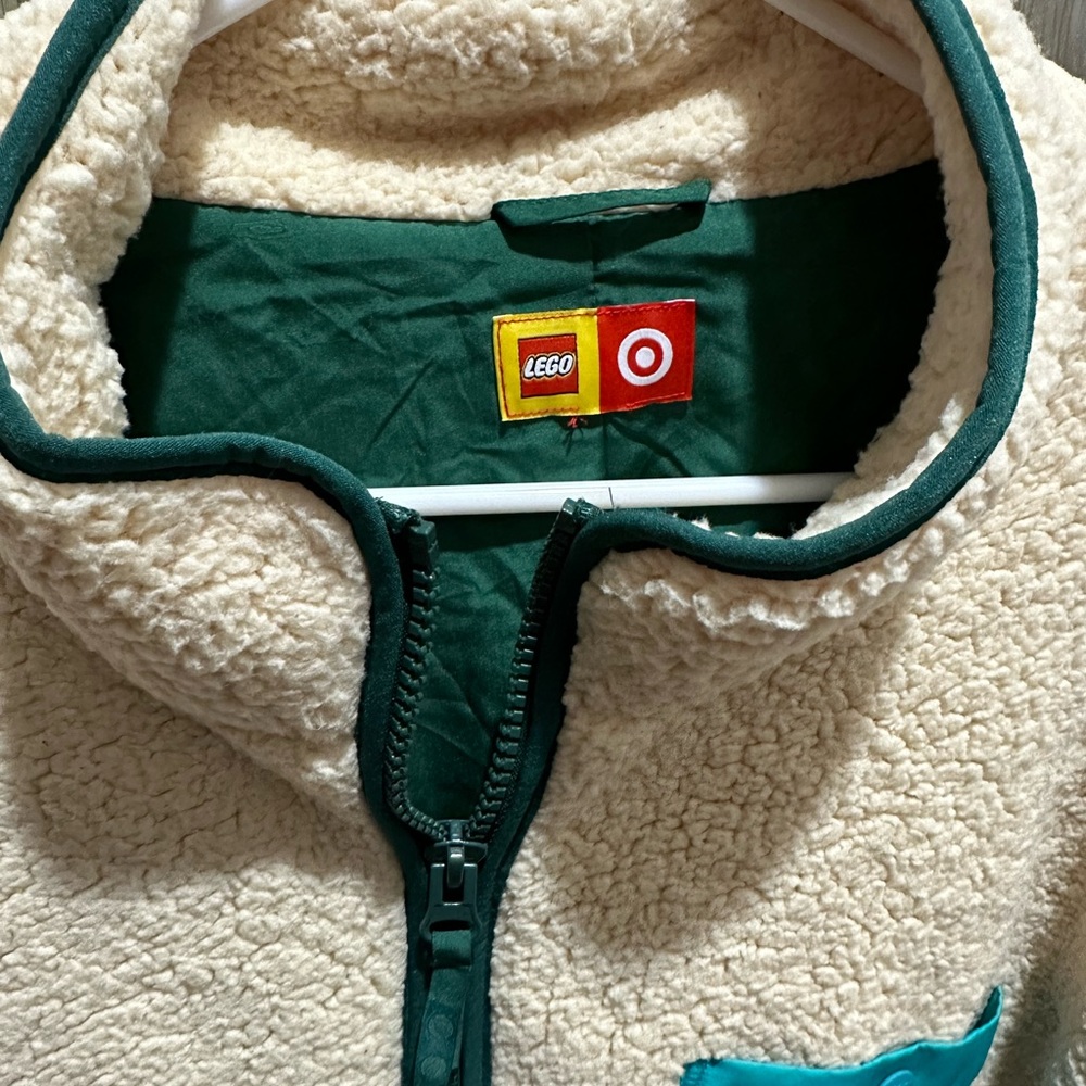 LEGO full zip fleece jacket size XXL